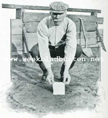 Onbekend, 1907, Onbekend, Het werpschijf-spel. Een nieuwe sport. Om het doel aan te geven