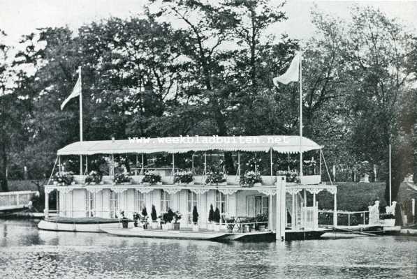 Onbekend, 1907, Onbekend, HAMPTON COURT EN DE HOUSE-BOATS. DE HOUSE-BOAT