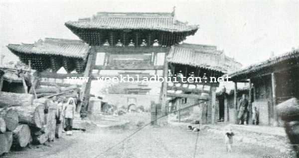 China, 1907, Onbekend, Peking-Parijs. Groote Poort van Hsuen-Kwa