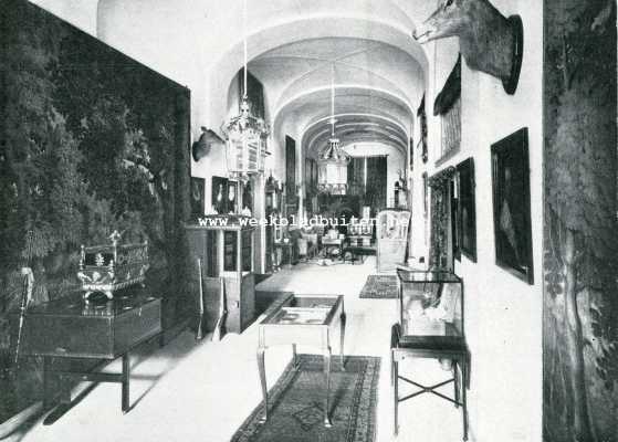 Utrecht, 1908, Amerongen, Het Huis te Amerongen. Corridor