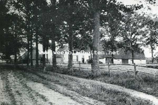 Noord-Brabant, 1908, Prinsenhage, Landbouw. Domeinboerderij te Prinsenhage