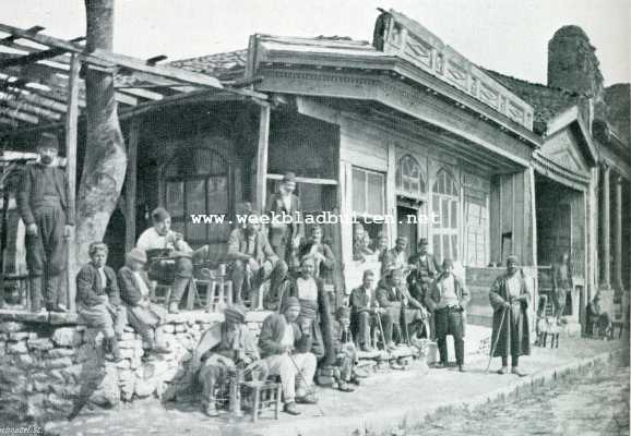 Turkije, 1908, Onbekend, Turksch koffiehuis