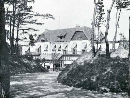 Gelderland, 1908, Nunspeet, Nunspeet op de Veluwe. Het Raadhuis 
