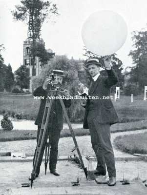 Onbekend, 1908, Onbekend, Loodsballons. Los!
