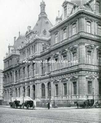 Frankrijk, 1908, Lyon, Auto-tocht Genua-Amsterdam. Lyon. 