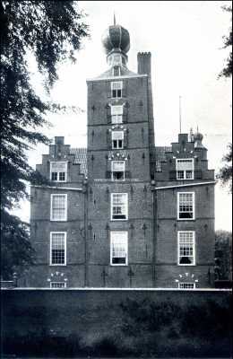 Utrecht, 1909, Leersum, Het Kasteel Zuylestein. Zuylestein. De Toren