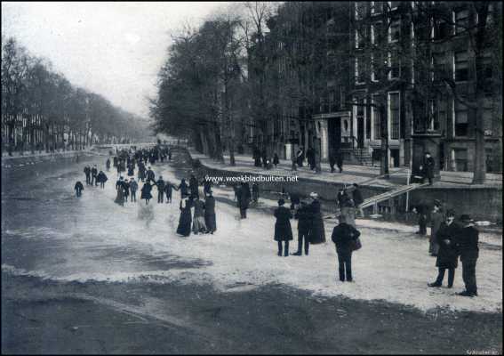 Noord-Holland, 1909, Amsterdam, Ijsvermaak in Amsterdam