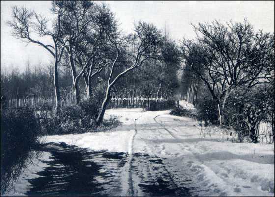 Overijssel, 1909, Olst, Olst en omgeving. Winter bij Olst
