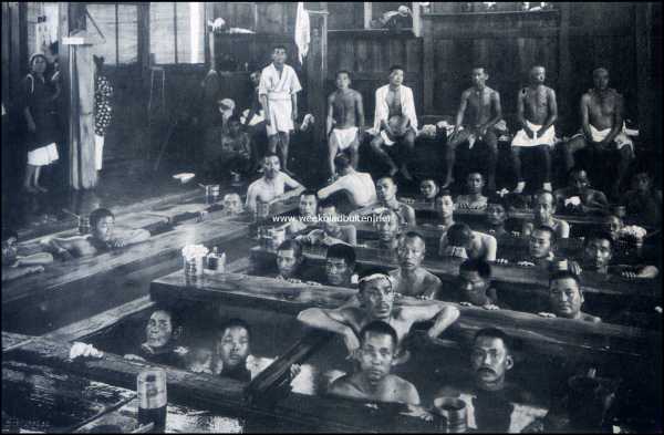 Japan, 1909, Onbekend, De warme bronnen van Japan. (In de badkuipen)
