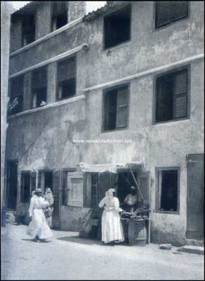 Curaao, 1909, Willemstad, Negerwinkeltje in Willemstad (Curacao)