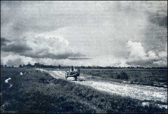 Overijssel, 1909, Denekamp, Denekamp en omgeving. Op de heide