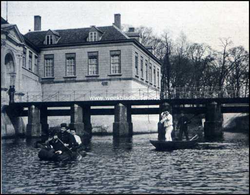Nederland, 1909, Onbekend, Varen met drijfzakken. Overhalen met den drijfzak