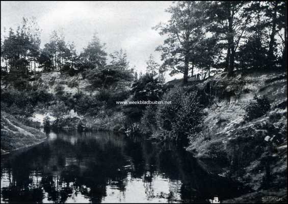 Overijssel, 1909, Denekamp, Denekamp en omgeving. In het Lutterzand