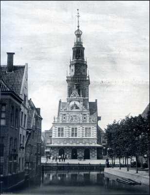 Noord-Holland, 1909, Alkmaar, Het Waaggebouw te Alkmaar