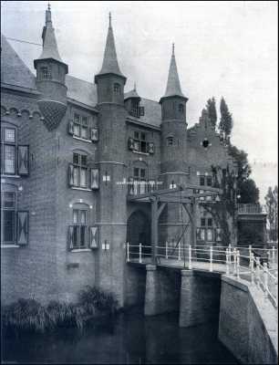 Noord-Brabant, 1909, Vught, Het Kasteel Maurick. (voorgevel)