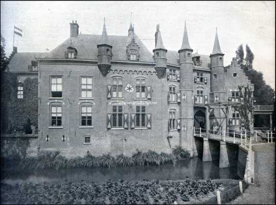Noord-Brabant, 1909, Vught, Het Kasteel Maurick. Zuidzijde