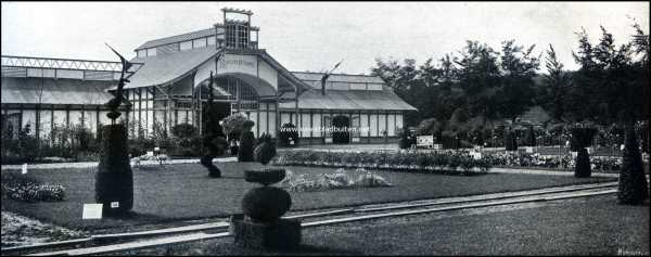 Utrecht, 1909, Zeist, De groote tuinbouwtentoonstelling te Zeist. Het Regeeringsgebouw