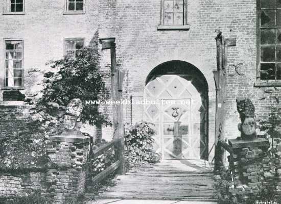 Gelderland, 1909, Doorwerth, De Doorwerth. De toegang to het kasteel