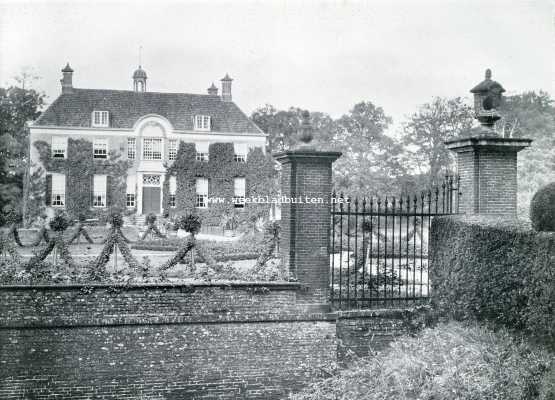 Overijssel, 1909, Dalfsen, De Havezate Den Berg. Voorzijde