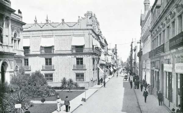 Mexico, 1909, Mexico-Stad, Calle de San Francisco