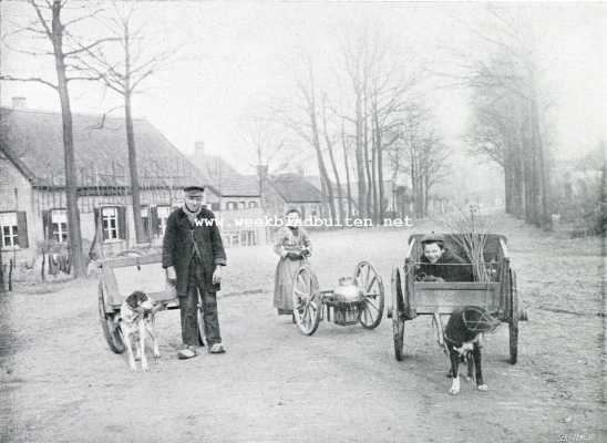 Noord-Brabant, 1909, Onbekend, Noord-Brabant. Verschillende kleine Noordbrabantsche voertuigen