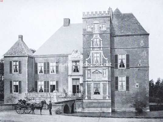 Gelderland, 1910, Vaassen, De Cannenburch. Zuidzijde