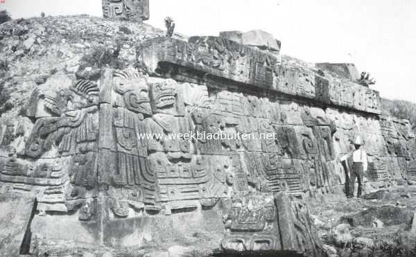 Mexico, 1910, Onbekend, Wondere oudheden. Runen van een pre-historischen tempel