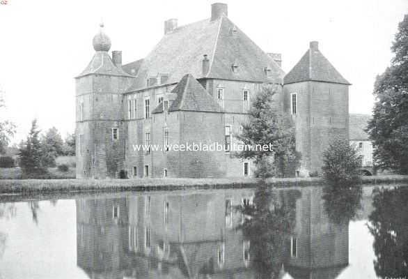 Gelderland, 1910, Vaassen, De Cannenburch. Van het noord-westen gezien