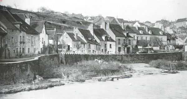 Frankrijk, 1910, Semur-en-Auxois, Semur. De buitenkant