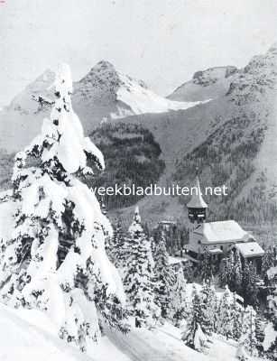 Zwitserland, 1910, Arosa, Arosa. Bosch en bergen