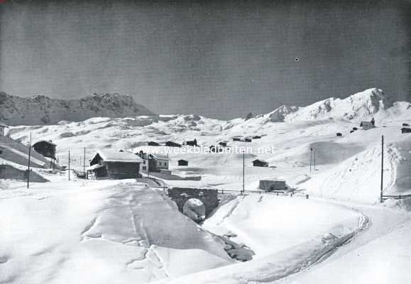 Zwitserland, 1910, Arosa, Arosa. Sneeuw-woestijn