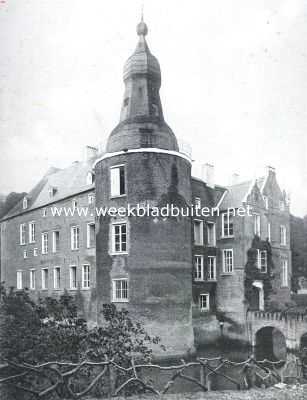 Limburg, 1910, Well, Het kasteel Well (L.). Het kasteel Well. Van zuid naar noord