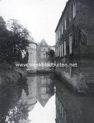 Limburg, 1910, Well, Het kasteel Well (L.). Het kasteel Well. Binnengracht