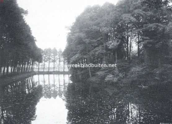 Limburg, 1910, Well, Het kasteel Well (L.). Het kasteel Well. Buitengracht