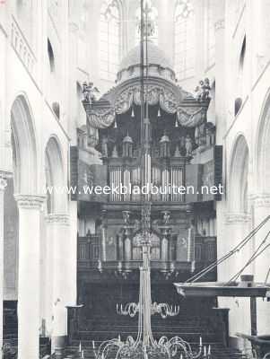 Zeeland, 1910, Goes, Het orgel in de Groote Kerk te Goes