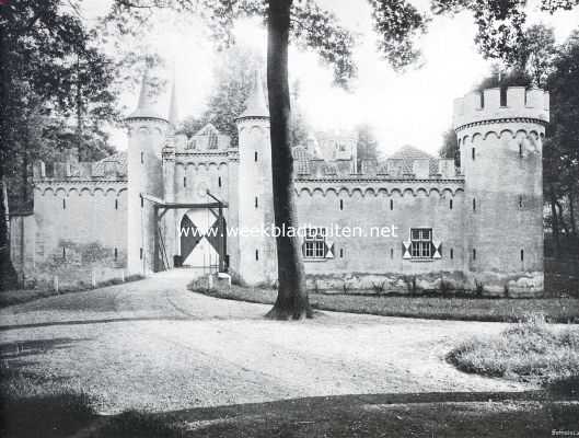 Noord-Brabant, 1910, Sint-Oedenrode, Het slot Henkenshage, uit het noorden gezien