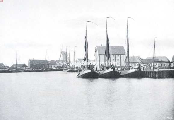 Noord-Holland, 1910, Onbekend, In de haven van Texel