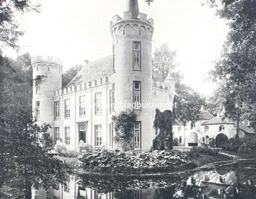 Noord-Brabant, 1910, Sint-Oedenrode, Het slot Henkenshage. Het slot Henkenshage, uit het zuid-oosten gezien