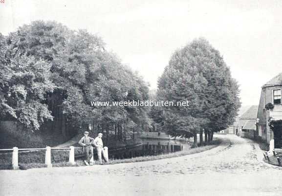 Overijssel, 1910, Steenwijk, Over Steenwijk. Steenwijk. Looiersgracht bij de Oosterpoort