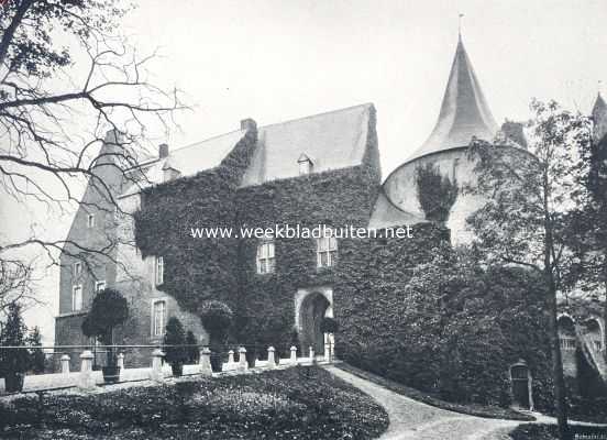 Limburg, 1910, Horn, Het kasteel Horn (L.). Voorzijde