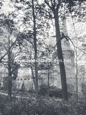 Limburg, 1910, Horn, Het kasteel Horn. In het park