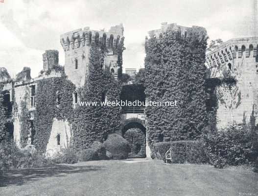 Engeland, 1910, Onbekend, Oud-Engeland. Raglan-Castle. Hoofdingang