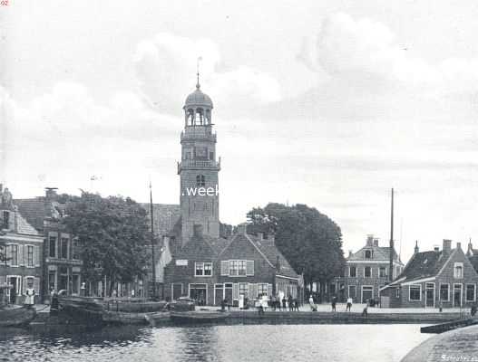Nederland, 1910, Onbekend, Gezicht op de Lemmer