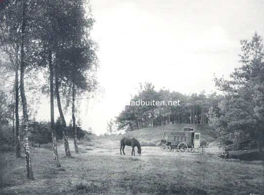 Limburg, 1910, Onbekend, In een woonwagen door Nederland. Kampplaats in Noord-Limburg