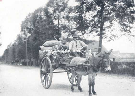 Limburg, 1910, Onbekend, In een woonwagen door Nederland. Een Limburgsche ezelswagen