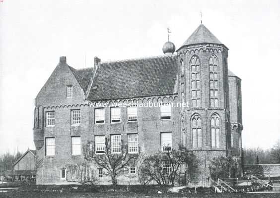Noord-Brabant, 1910, Aarle-Rixtel, Het kasteel Croy. Achterzijde 1