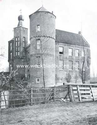Noord-Brabant, 1910, Aarle-Rixtel, Het kasteel Croy. Van terzijde