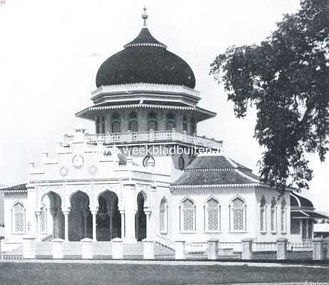 Indonesi, 1910, Banda Aceh, Atjeh. Moskee te Kotta Radja