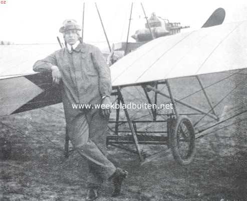 Wijnmalen-Kller-Koolhoven. Koolhoven bij zijn Henriot Monoplane