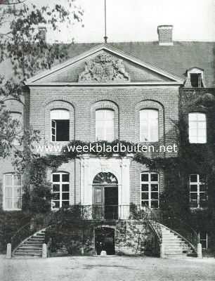 Limburg, 1911, Arcen, Het kasteel Arcen (L.), front